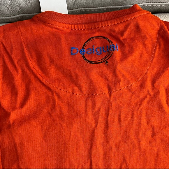 Desigual Men’s Barcelona Landmark Print Short Sleeve T Shirt - Size L - Picture 6 of 9